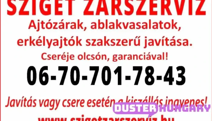 Sziget zárszervíz - Hungary