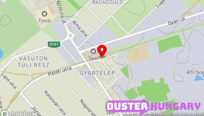 térkép Szigetszentmiklós-Gyártelep Vasútállomás ban Szigetszentmiklós