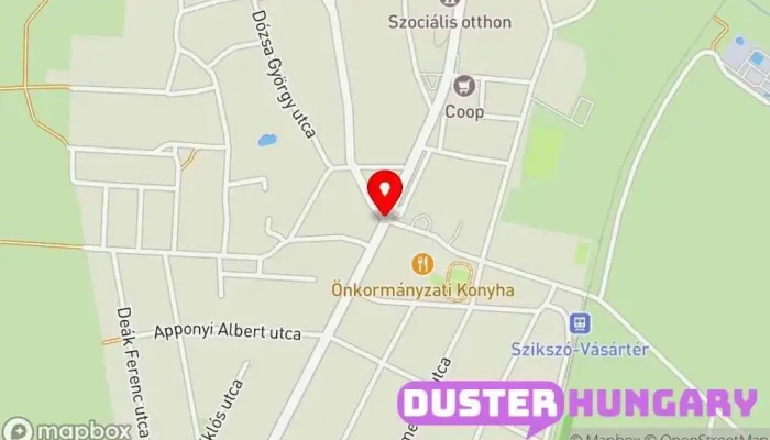 térkép Szikszó  ban Szikszó