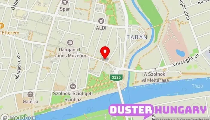 térkép Szolnoki Járásbíróság Városi bíróság ban Szolnok