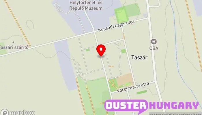 térkép Taszár, községháza Buszmegálló ban Taszár
