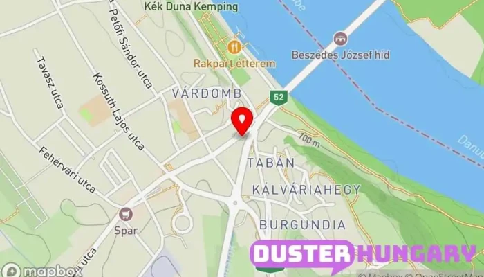 térkép TB Dual Pro Kft. - DunaLemez Építőipari vállalkozás ban Dunaföldvár