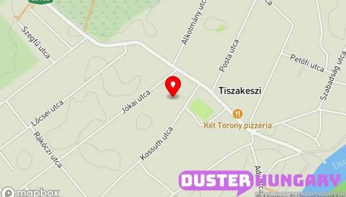 térkép Tiszakeszi  ban Tiszakeszi