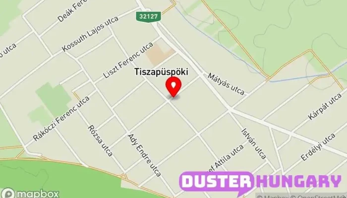 térkép Tiszapüspöki  ban Tiszapüspöki