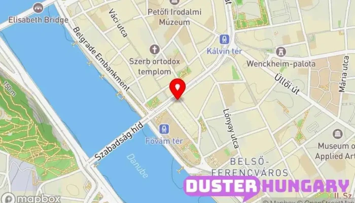 térkép Top Shoes Cipőjavítás, Kulcsmásolás ban Budapest