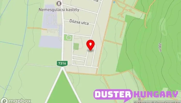 térkép Tóth József E.V Karosszéria lakatos mester Karosszérialakatos ban Nemesgulács