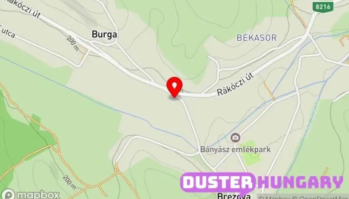 térkép Tujner Kft (Tujner Garage) Autószerelő ban Bakonycsernye