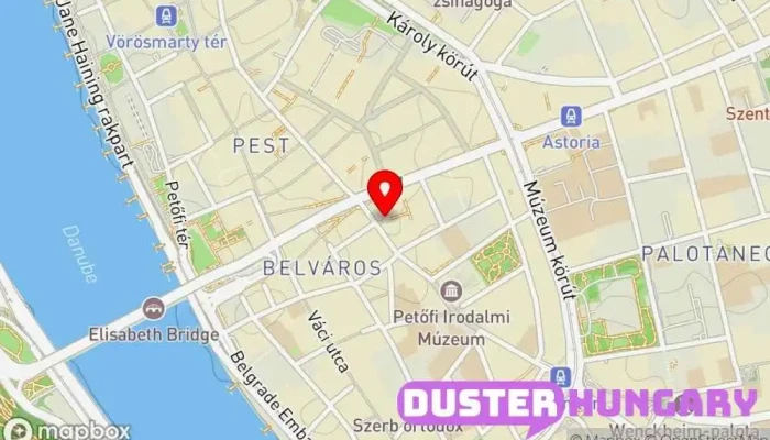 térkép Új Ember könyvesbolt Könyvesbolt ban Budapest