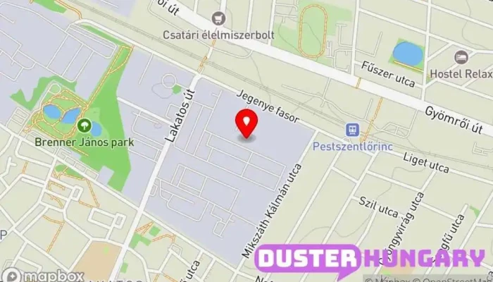 térkép Üveges Műhely Építőipari vállalkozás ban Budapest