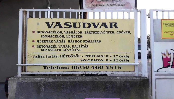 Vasudvar - Dunaharaszti - Némedi Út 12