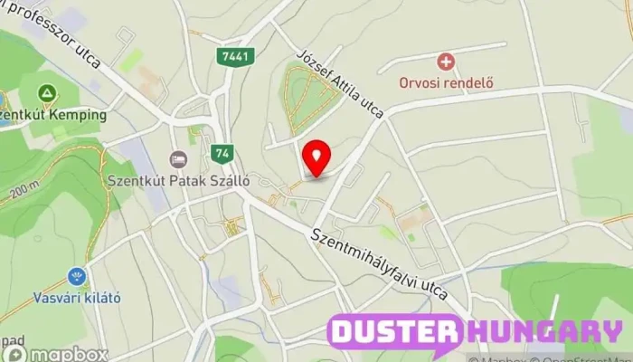 térkép Vasvár  ban Vasvár
