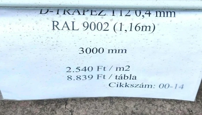 Vekony Vasker   Vekony Trade Kft Arak - Mezőtúr