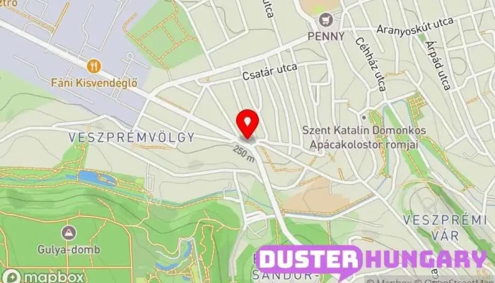 térkép Veszprémi Törvényszék Közigazgatási Kollégium Kerületi bíróság ban Veszprém