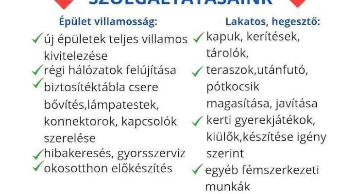 Villanyszerelő Hegesztő Lakatos Kecskemét Hegyi Tamás Ev - Kecskemét