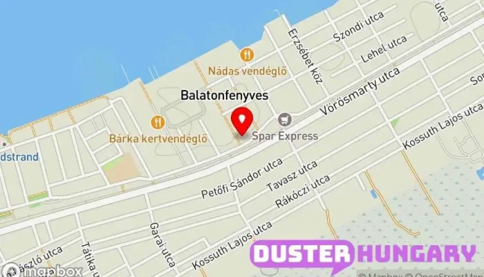 térkép Vizi Sándor Duguláselhárítás, csatornakamerázás 0-24 Vállalati telephely ban Balatonfenyves