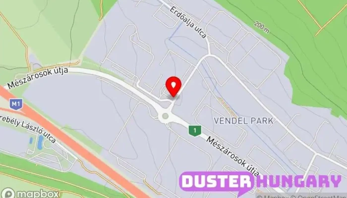 térkép West Hungária Bau Kft. Építőipari vállalat ban Biatorbágy