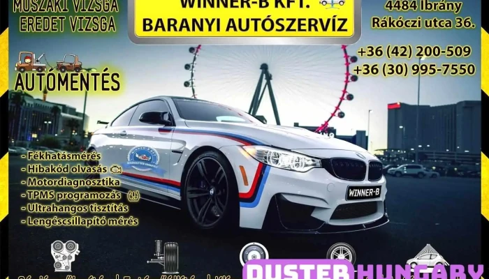 Winner-b Kft. Baranyi Autószervíz - Ibrány