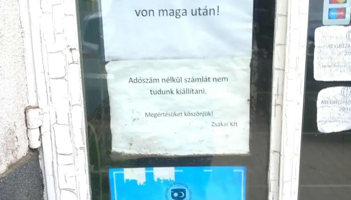 Zsákai Kereskedelmi és Szolgáltató Kft. - Püspöki U. 2