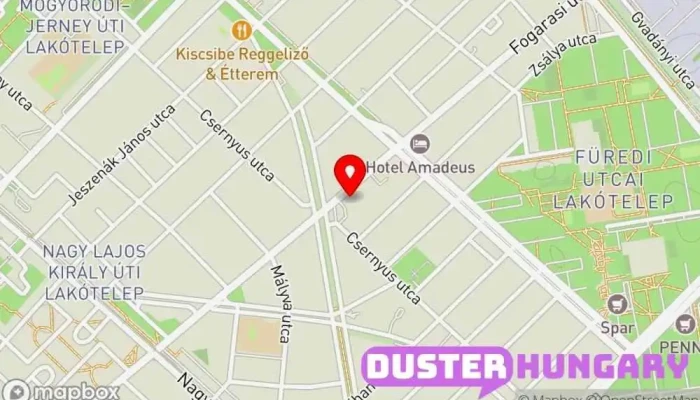 térkép Zugló Gyártó ban Budapest